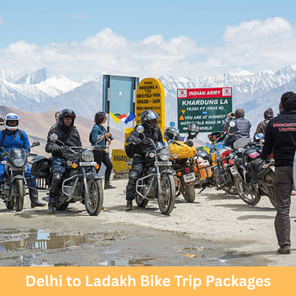 Delhi to Ladakh Bike Trip Packages