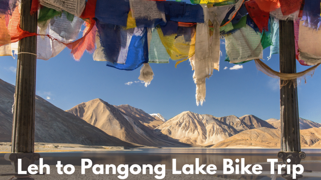 Leh to Pangong Lake Bike Trip